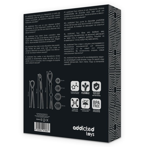 ADDICTED TOYS - KIT DE 7 ANILLAS SILICONA FLEXIBLE - Imagen 8