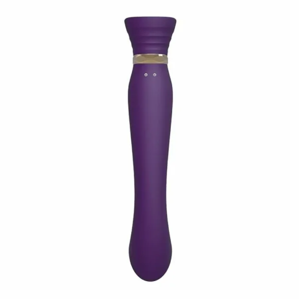 ZALO - QUEEN SET PULSE WAVE CLIT STIM MORADO - Imagen 8