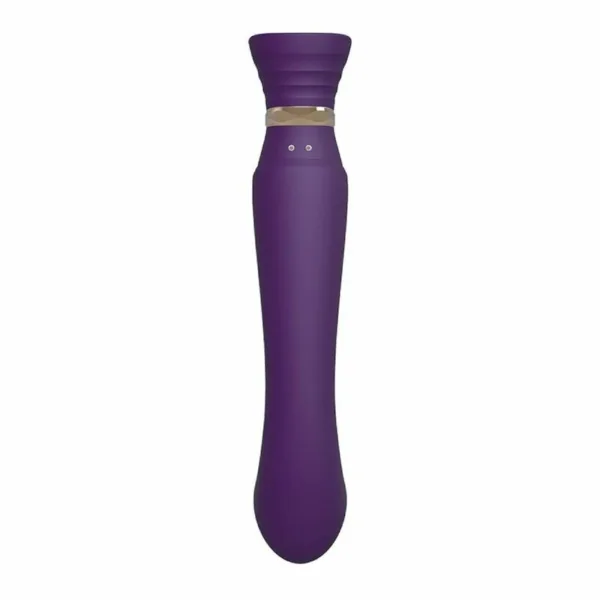 ZALO - QUEEN SET PULSE WAVE CLIT STIM MORADO - Imagen 9