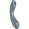 SATISFYER - CURVE TRINITY 1 AIR PULSE VIBRATION GRIS - Imagen 2