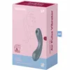SATISFYER - CURVE TRINITY 1 AIR PULSE VIBRATION GRIS - Imagen 10