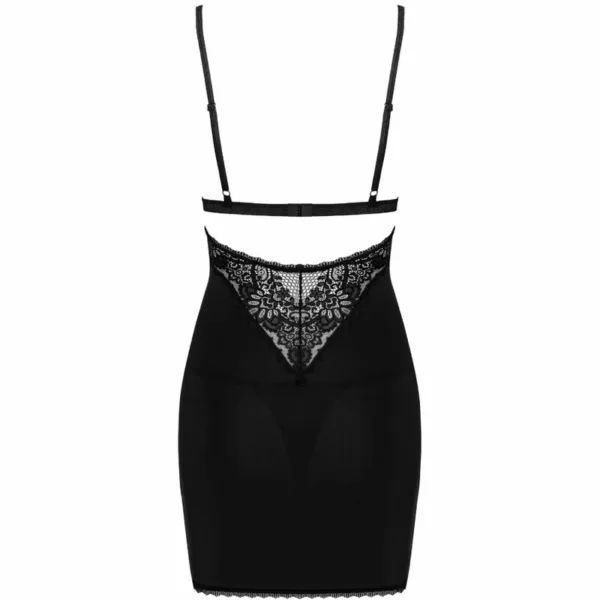 OBSESSIVE - MADERRIS CHEMISE & TANGA XL/XXL - Imagen 6