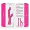 INTENSE - JULIO VIBRADOR RABBIT SILICONA ROSA - Imagen 8