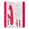 INTENSE - DUA VIBRADOR MULTIFUNCIÓN RECARGABLE UP & DOWN CON LENGUA ROJO - Imagen 6