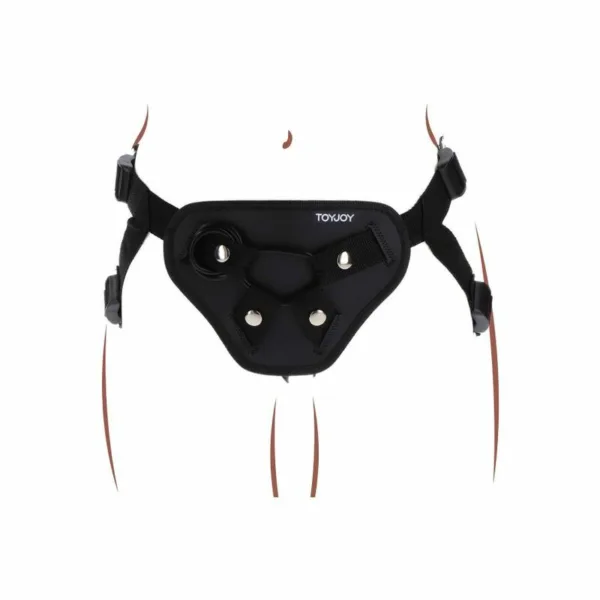 GET REAL - STRAP-ON DELUXE HARNÉS NEGRO - Imagen 4
