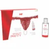 INTT RELEASES - PANTY BRASILEÑO ROJA CON PERLAS Y GEL LUBRICANTE 50 ML - Imagen 2