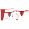 INTT RELEASES - PANTY BRASILEÑO ROJA CON PERLAS Y GEL LUBRICANTE 50 ML - Imagen 3