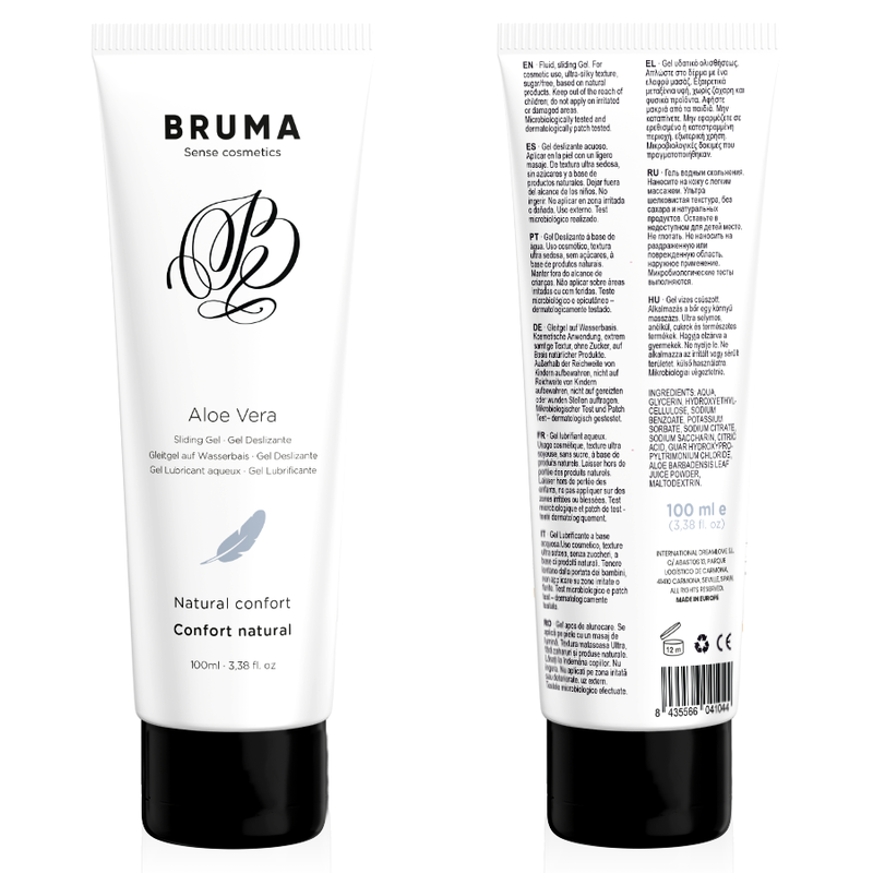 BRUMA - GEL DESLIZANTE CON ALOE VERA CONFORT NATURAL 100 ML - Imagen 6