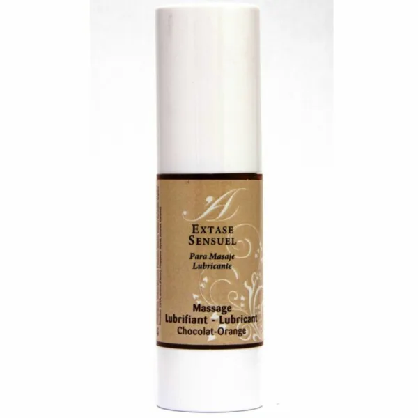 EXTASE SENSUAL - LUBRICANTE CHOCOLATE & NARANJA 30 ML - Imagen 2