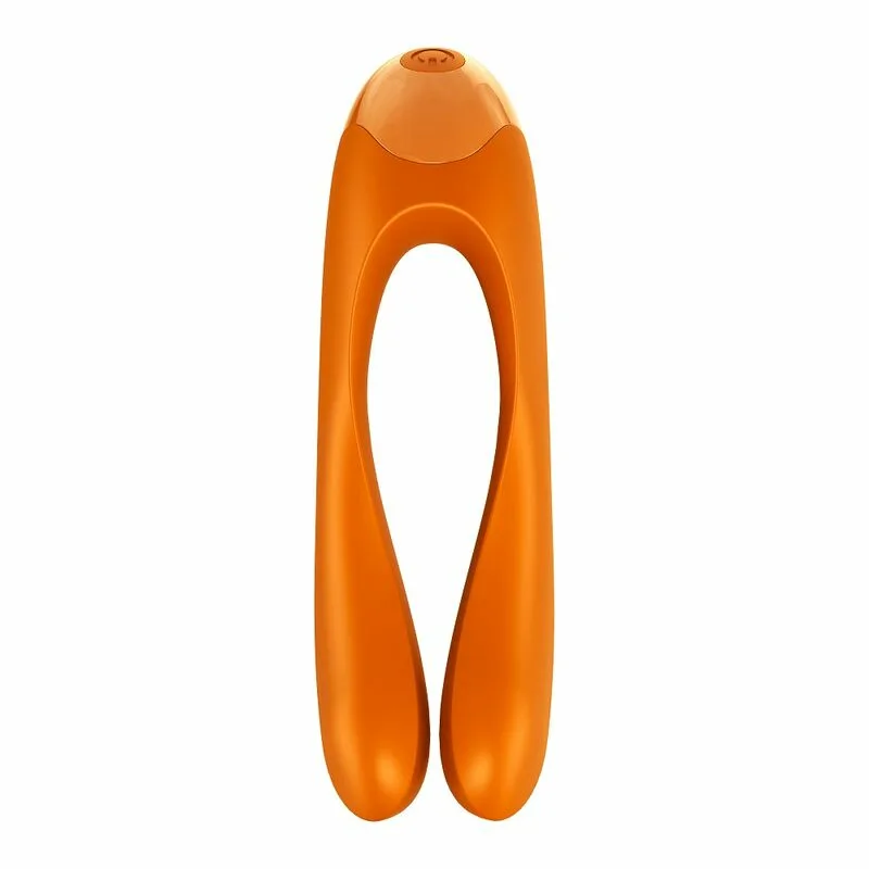 SATISFYER - CANDY CANE VIBRADOR DEDO NARANJA - Imagen 5