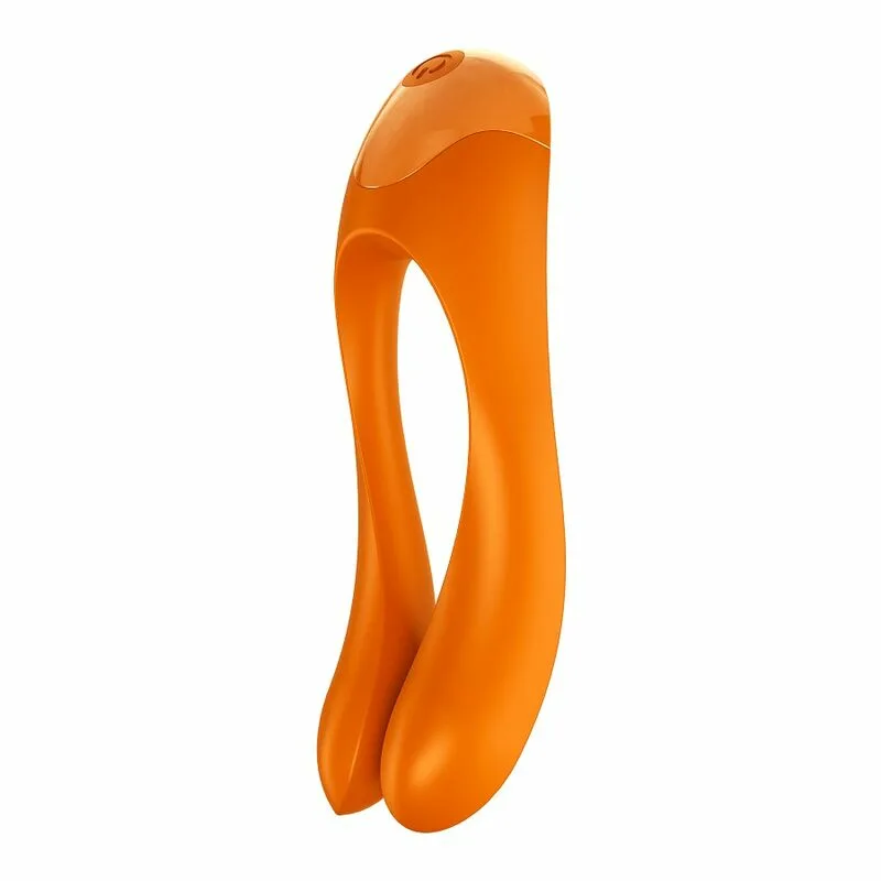 SATISFYER - CANDY CANE VIBRADOR DEDO NARANJA - Imagen 6