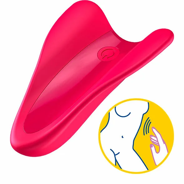 SATISFYER - HIGH FLY VIBRADOR DEDAL FUCHSIA - Imagen 7
