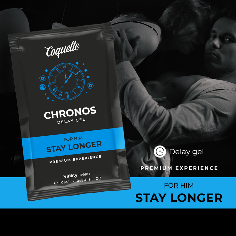 COQUETTE CHIC DESIRE - POCKET CHRONOS DELAY GEL RETARDANTE PARA ÉL 10 ML - Imagen 3