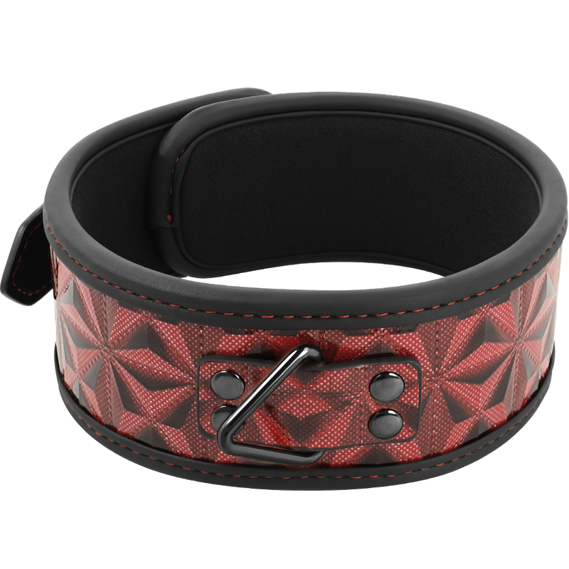 BEGME - RED EDITION COLLAR CUERO VEGANO CON FORRO DE NEOPRENO - Imagen 3