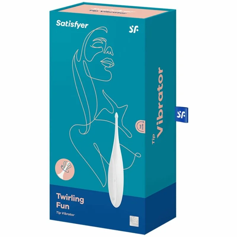 SATISFYER - TWIRLING FUN ESTIMULADOR CLITORIS BLANCO - Imagen 4