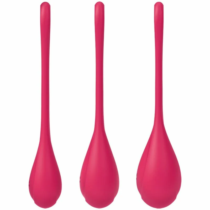 SATISFYER - YONI POWER 1 KIT DE ENTRENAMIENTO ROJO - Imagen 3