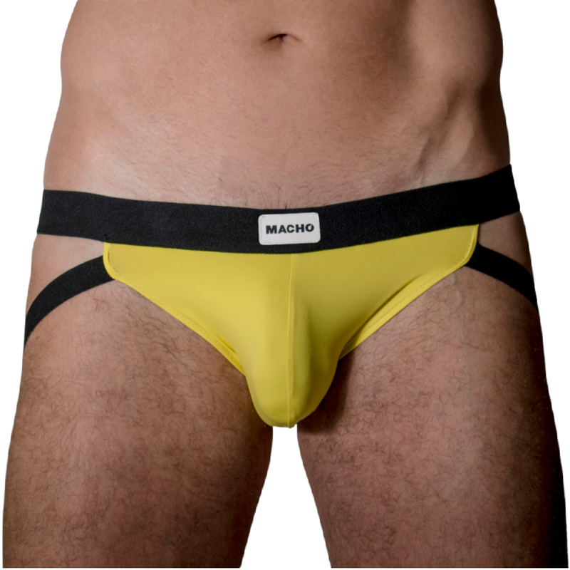MACHO - MX22A SUSPENSORIO AMARILLO L/XL - Imagen 2