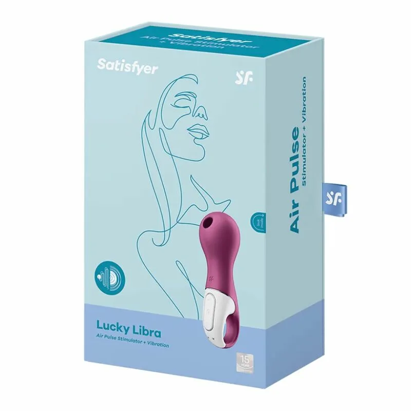 SATISFYER - LUCKY LIBRA SUCCIONADOR Y VIBRADOR - Imagen 5