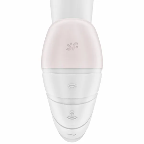 SATISFYER - SUPERNOVA ESTIMULADOR Y VIBRADOR BLANCO - Imagen 2