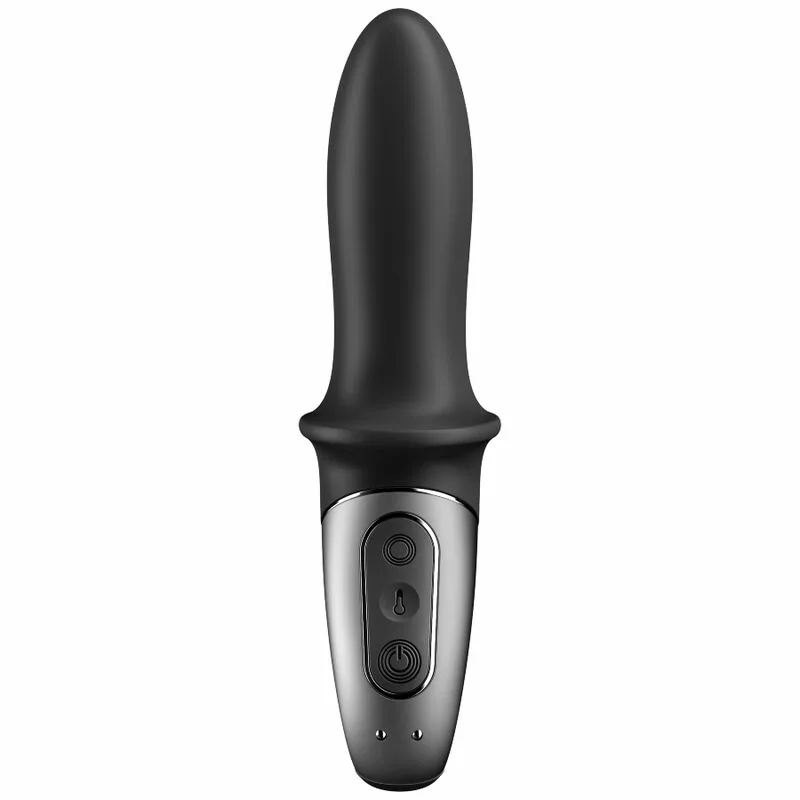 SATISFYER - HOT PASSION VIBRADOR ANAL APP NEGRO - Imagen 3