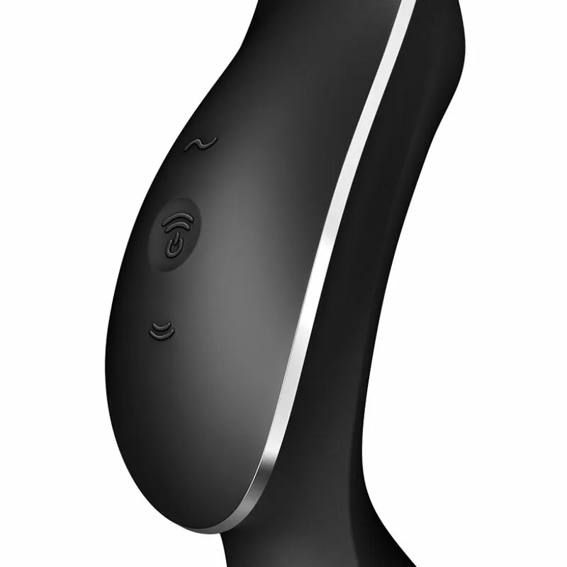 SATISFYER - CURVY TRINITY 2 ESTIMULADOR Y VIBRADOR NEGRO - Imagen 3