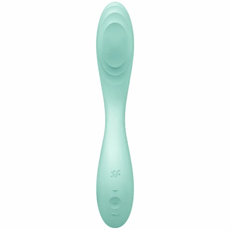 SATISFYER - RRROLLING PLEASURE VIBRADOR PUNTO G VERDE - Imagen 4