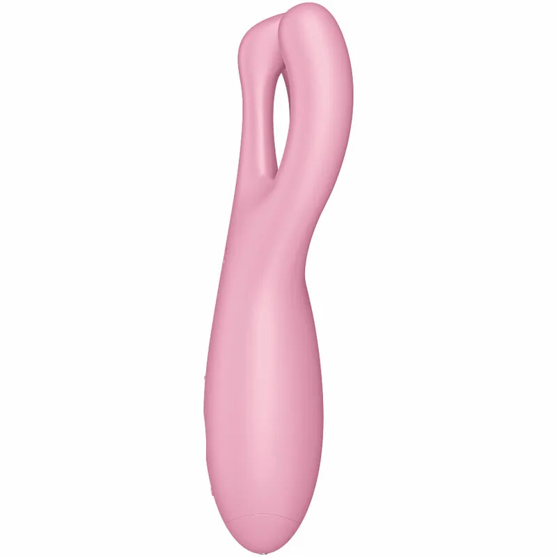 SATISFYER - THREESOME 4 VIBRADOR APP ROSA - Imagen 3