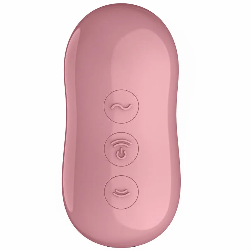 SATISFYER - COTTON CANDY ESTIMULADOR Y VIBRADOR ROSA - Imagen 2
