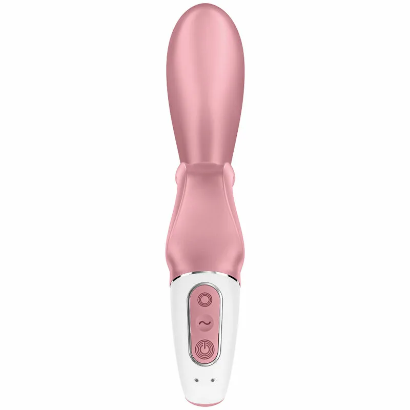 SATISFYER - HUG ME VIBRADOR RABBIT APP ROSA - Imagen 3