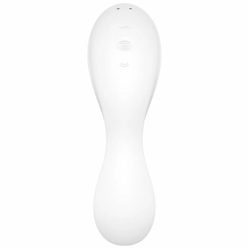 SATISFYER - CURVY TRINITY 5 ESTIMULADOR Y VIBRADOR APP BLANCO - Imagen 3