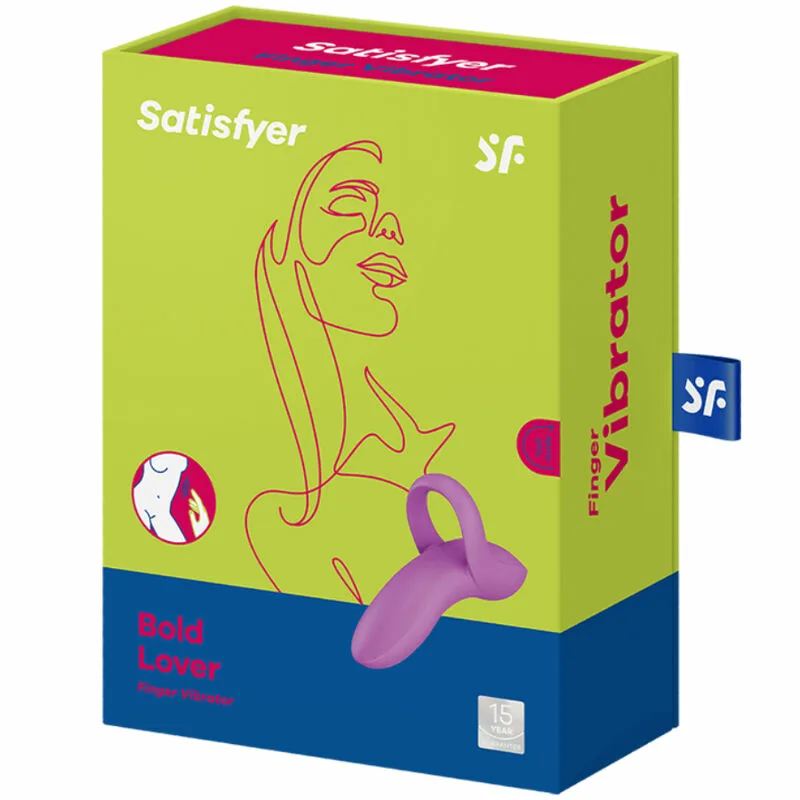 SATISFYER - BOLD LOVER DEDAL VIBRADOR ROSA - Imagen 4