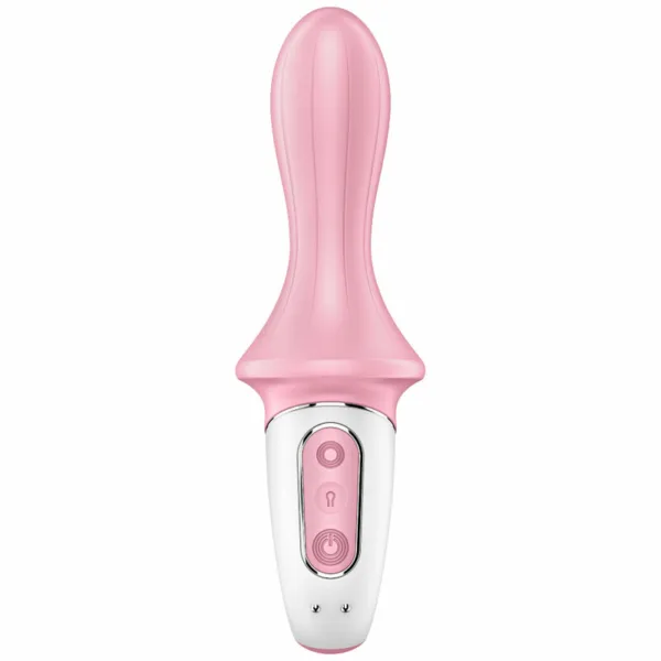 SATISFYER - AIR PUMP BOOTY 5+ VIBRADOR ANAL INFLABLE ROSA - Imagen 3