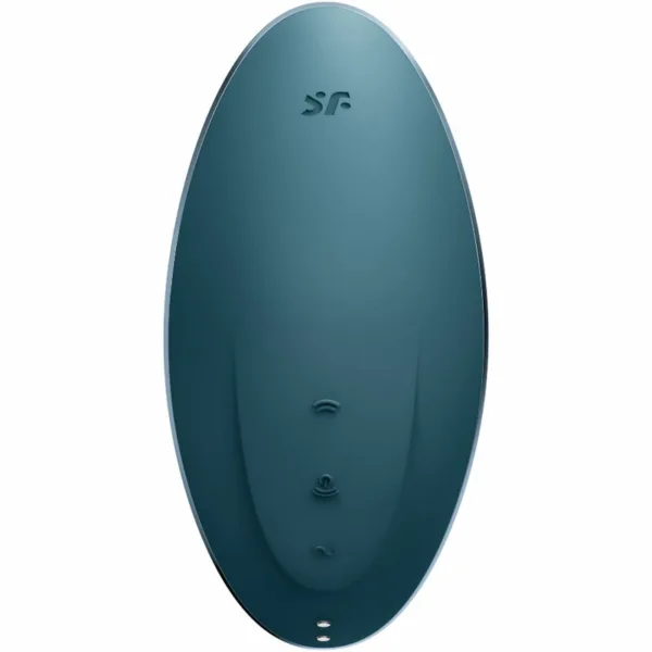 SATISFYER - VULVA LOVER 1 ESTIMULADOR Y VIBRADOR AZUL - Imagen 3