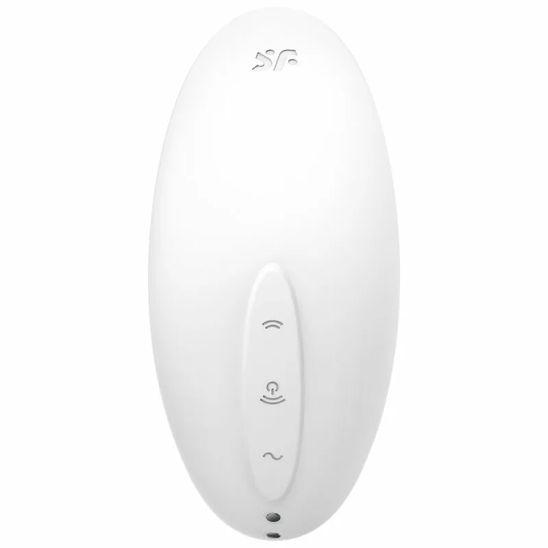 SATISFYER - VULVA LOVER 2 ESTIMULADOR Y VIBRADOR BLANCO - Imagen 3