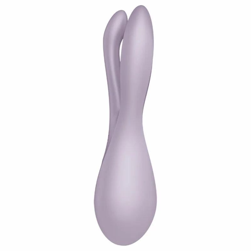 SATISFYER - THREESOME 2 VIBRADOR VIOLETA - Imagen 3