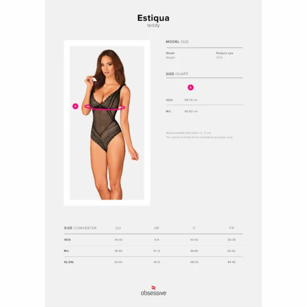 OBSESSIVE - ESTIQUA TEDDY M/L - Imagen 5