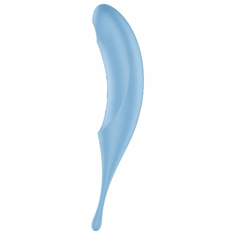 SATISFYER - TWIRLING PRO ESTIMULADOR Y VIBRADOR AZUL - Imagen 3