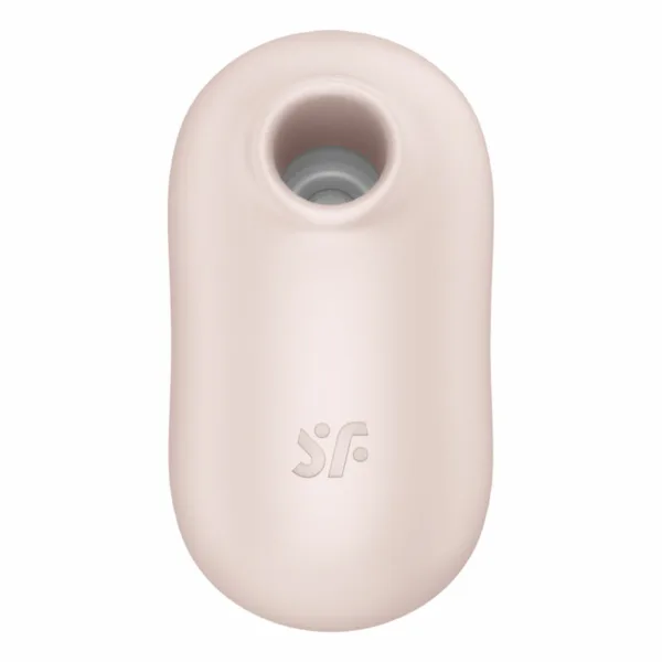 SATISFYER - PRO TO GO 2 ESTIMULADOR Y VIBRADOR DOBLE BEIGE - Imagen 2