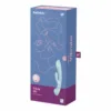 SATISFYER - TRIPLE OH VIBRADOR HÍBRIDO AZUL - Imagen 4