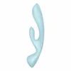 SATISFYER - TRIPLE OH VIBRADOR HÍBRIDO AZUL - Imagen 2