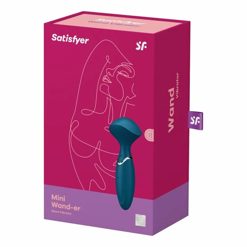 SATISFYER - MINI WOND-ER AZUL - Imagen 7