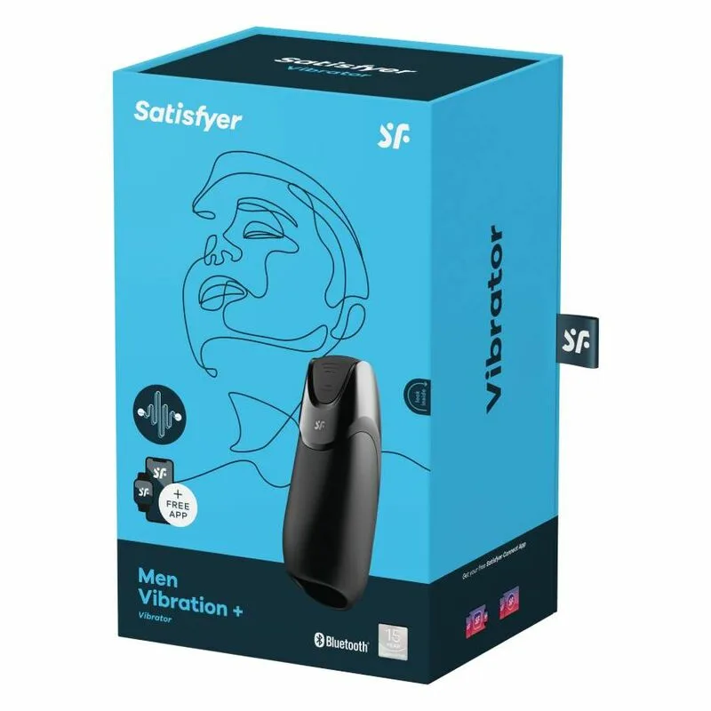 SATISFYER - MEN VIBRATION+ NEGRO - Imagen 5