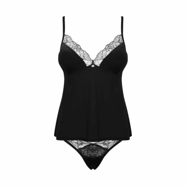 OBSESSIVE - BELLA ROU TOP & PANTIES XS/S - Imagen 5
