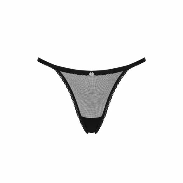 OBSESSIVE - CELIA NOIR TANGA XL/XXL - Imagen 5