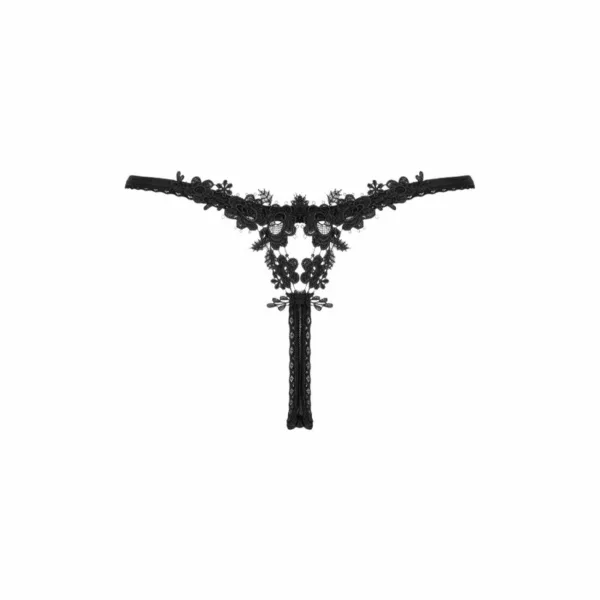 OBSESSIVE - CELIA NOIR TANGA XL/XXL - Imagen 6