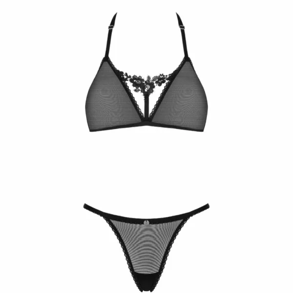 OBSESSIVE - CELIA NOIR SET 2 PIEZAS XS/S - Imagen 3