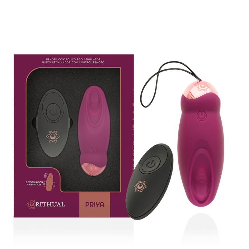 RITHUAL - PRIYA HUEVO CONTROL REMOTO G-SPOT + VIBRACIÓN - Imagen 2