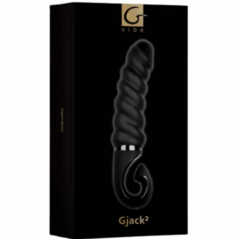 G-VIBE - G-JACK 2 - DILDO VIBRADOR NEGRO - Imagen 5