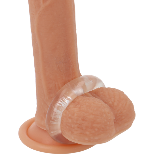 POWERING - SUPER FLEXIBLE Y RESISTENTE ANILLO PENE  4.8CM PR05 CLEAR - Imagen 2