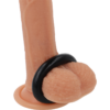 POWERING - SUPER FLEXIBLE Y RESISTENTE ANILLO PENE  4.8CM PR05 NEGRO - Imagen 2